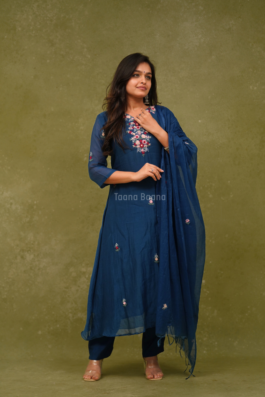 Dupatta Pant Set