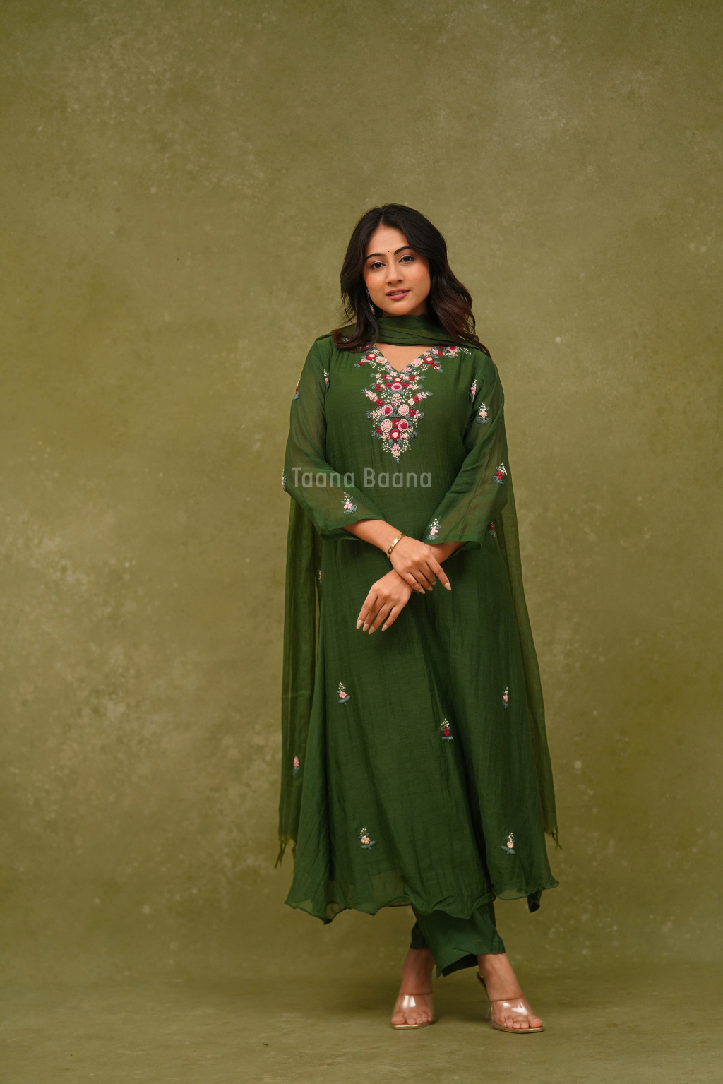Dupatta Pant Set