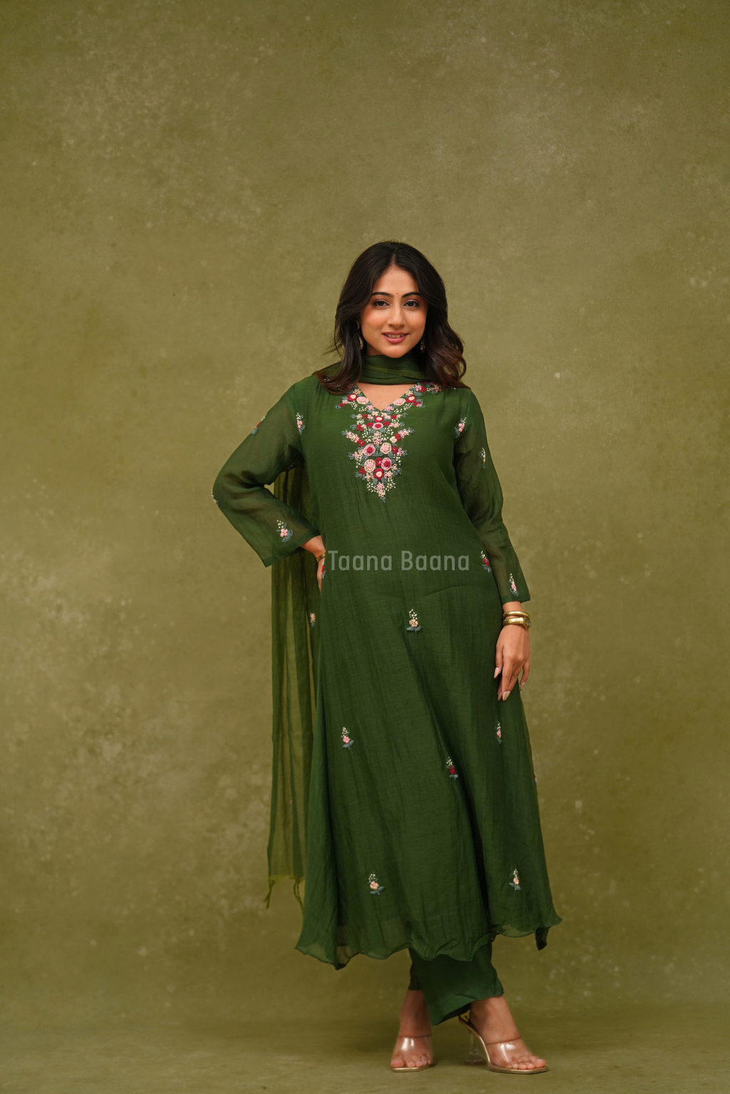 Dupatta Pant Set