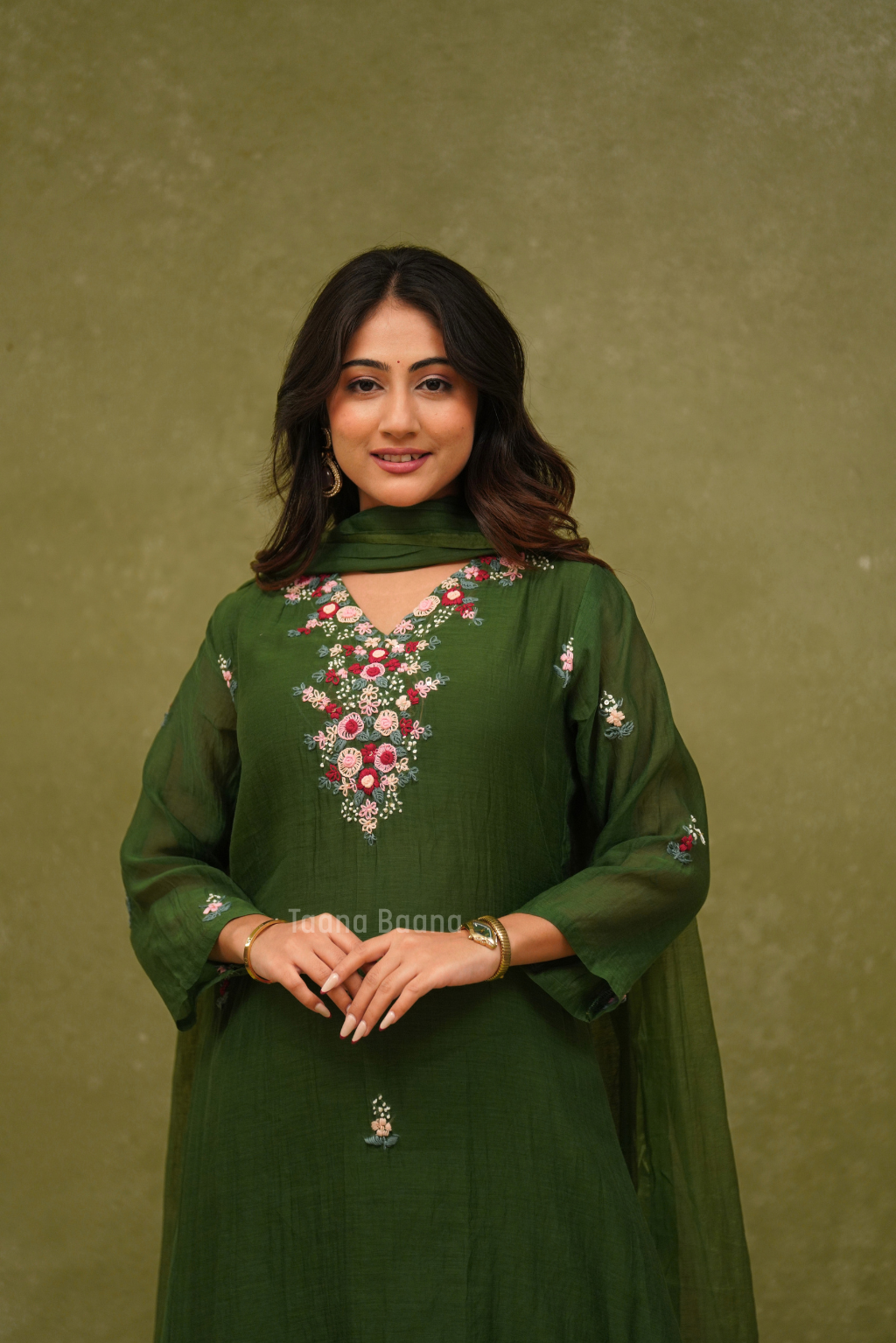 Dupatta Pant Set