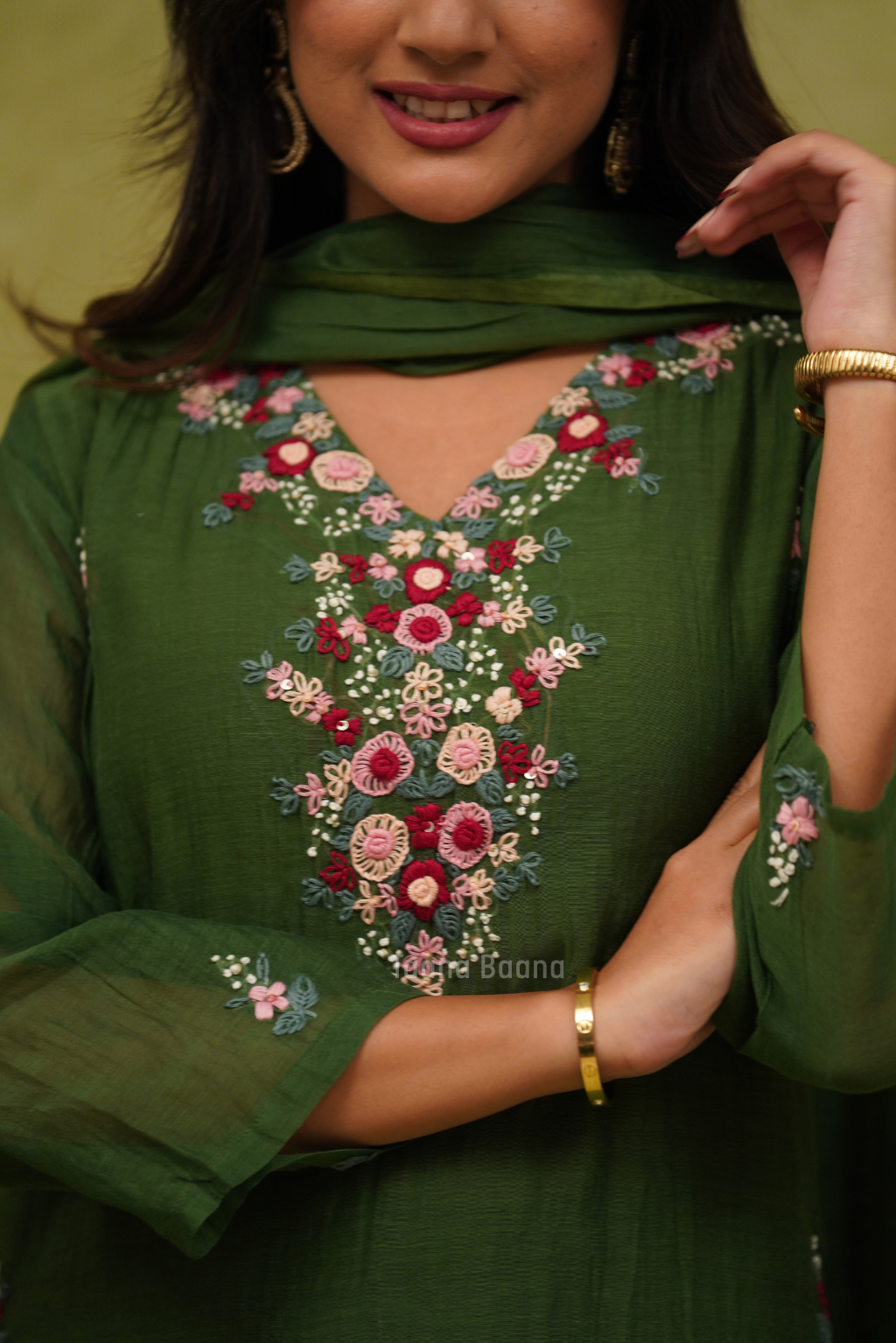 Dupatta Pant Set
