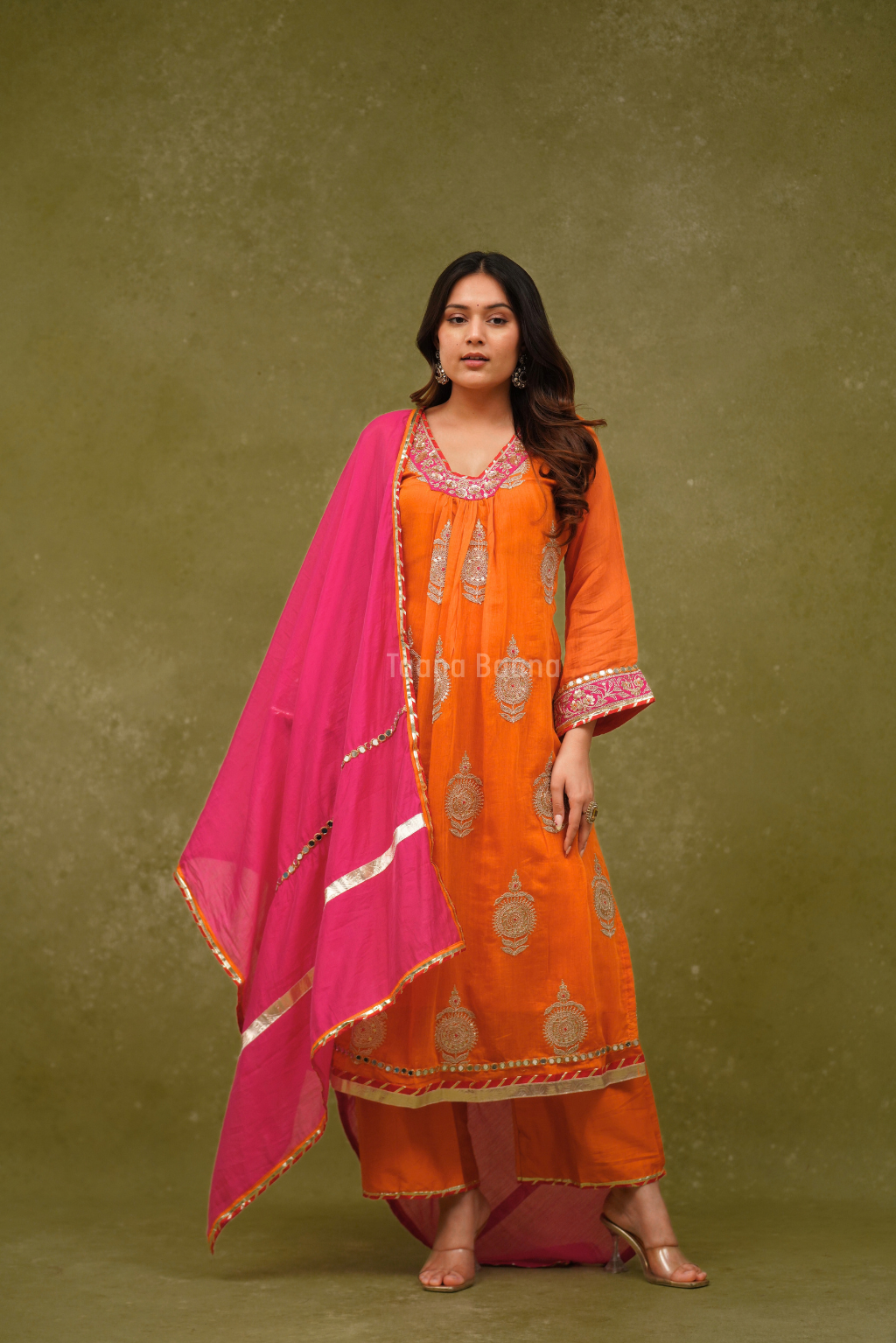 Anarkali Dupatta Set