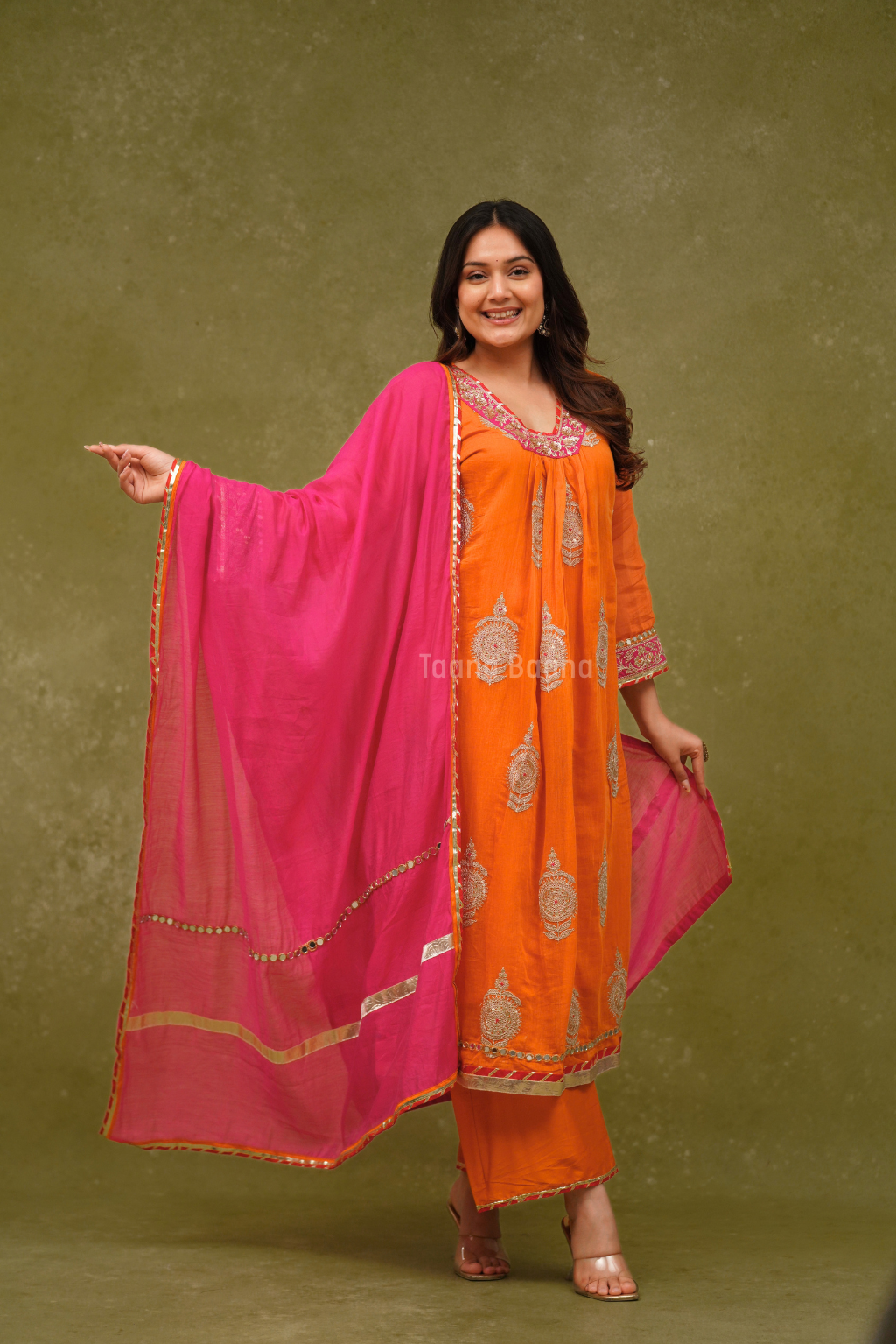 Anarkali Dupatta Set