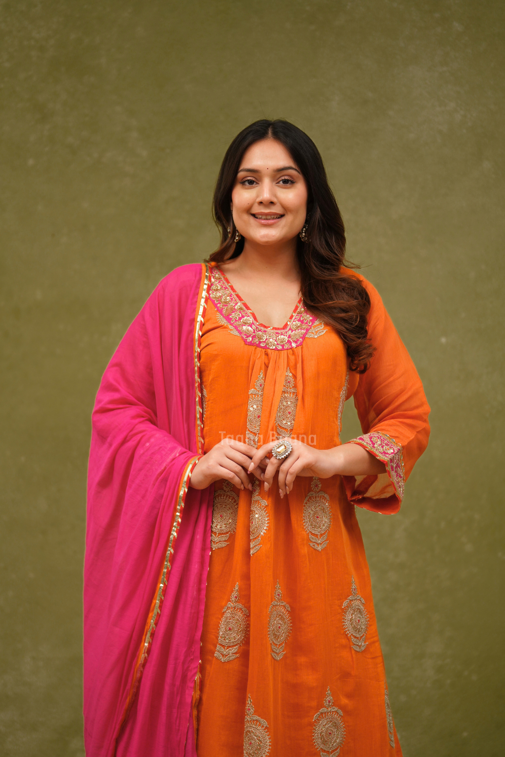 Anarkali Dupatta Set
