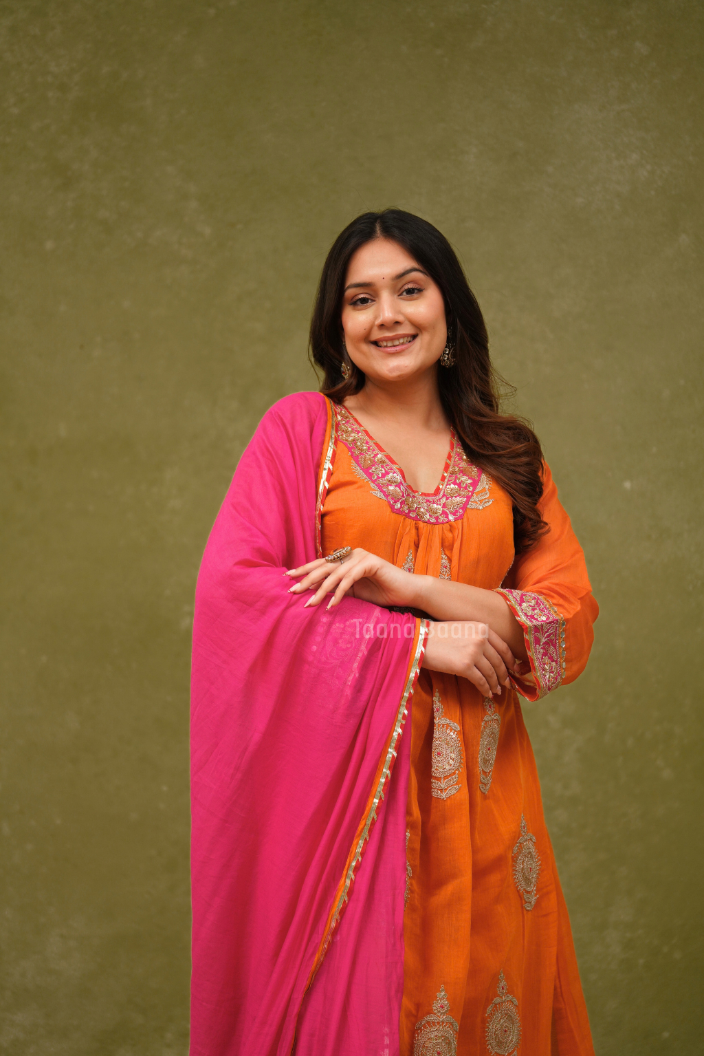 Anarkali Dupatta Set