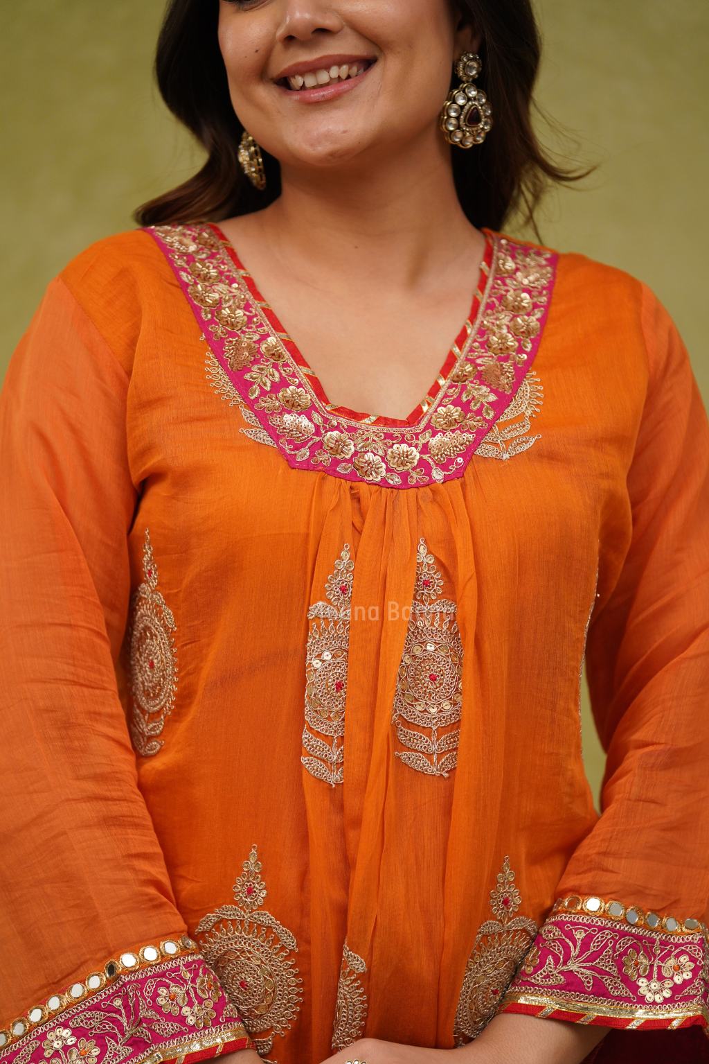 Anarkali Dupatta Set