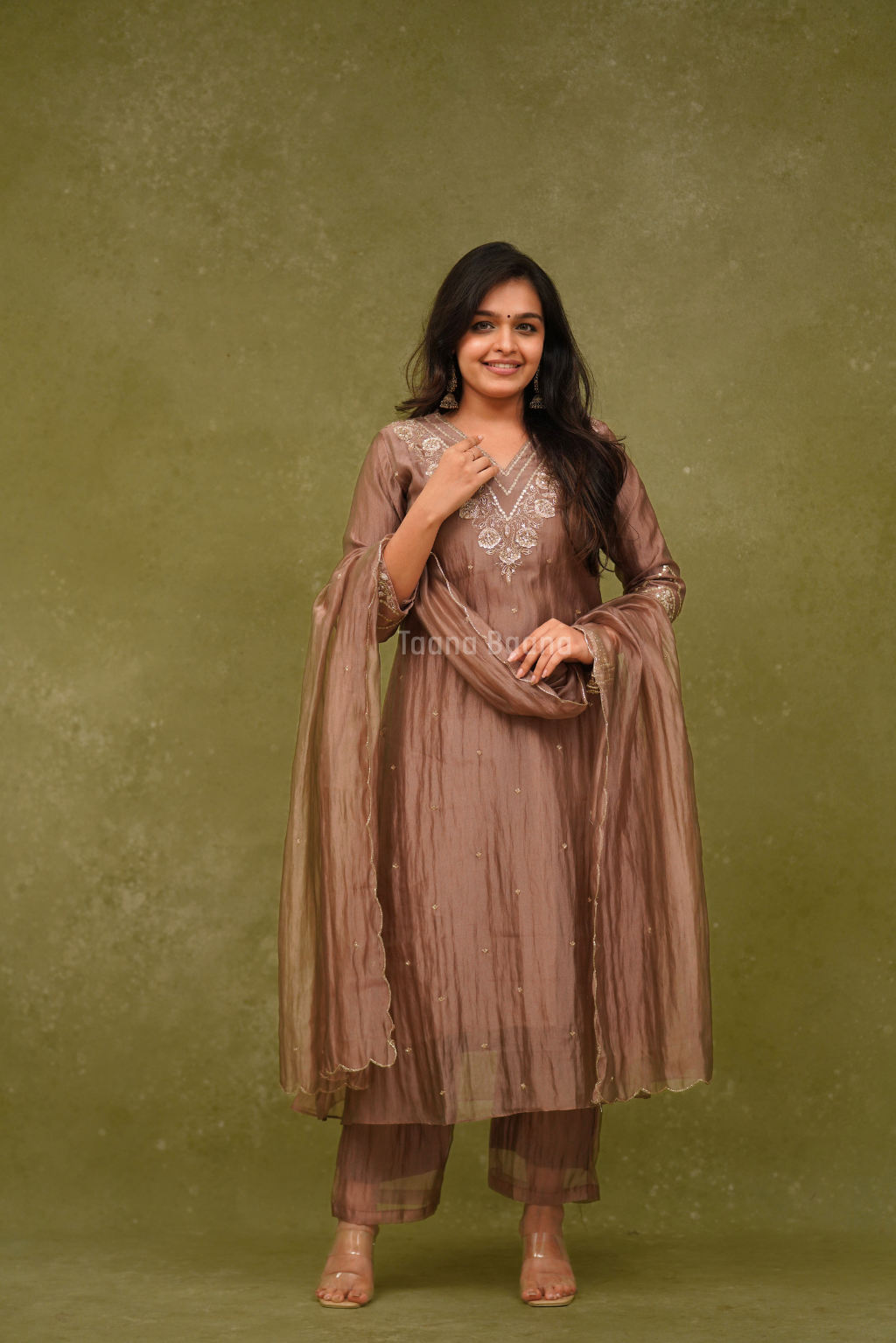 Anarkali Dupatta Set