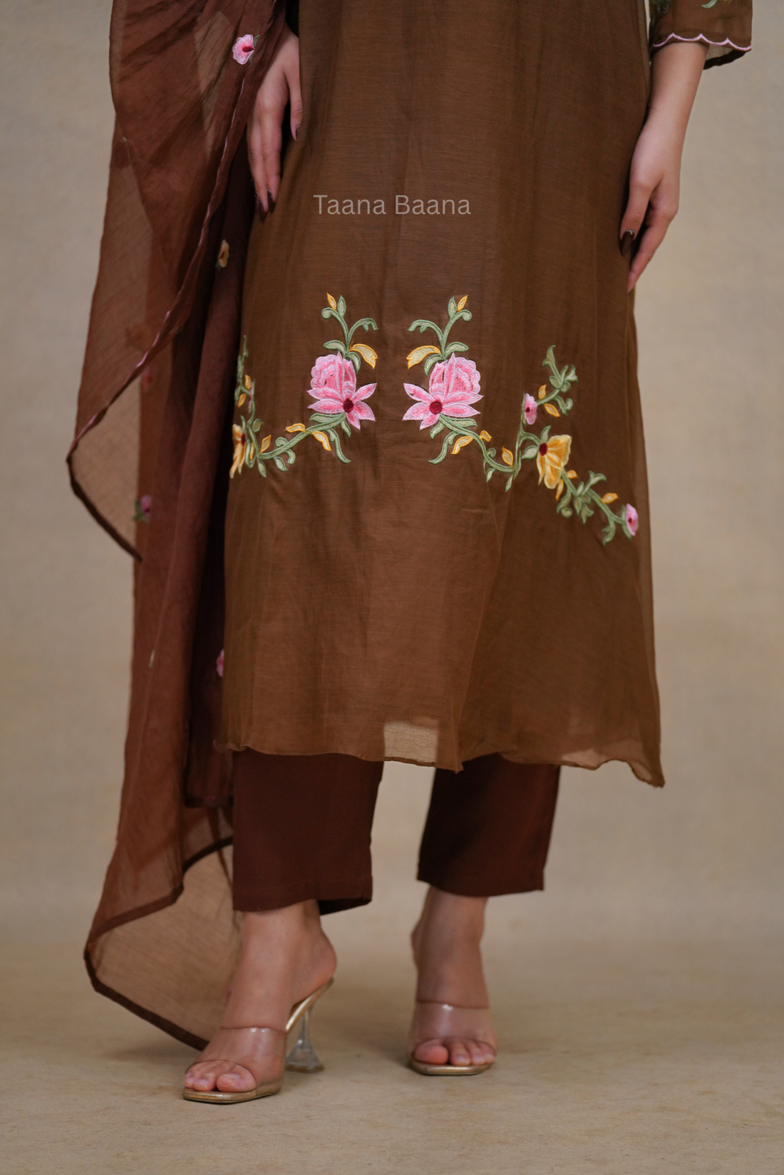 Dupatta Pant Set