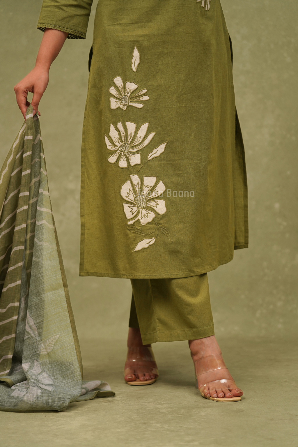 Dupatta Pant Set