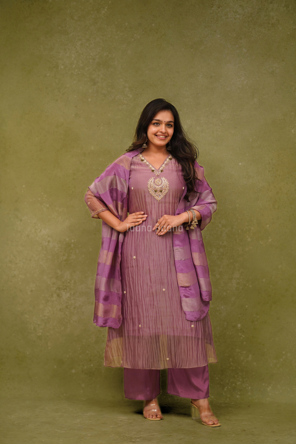 Anarkali Dupatta Set