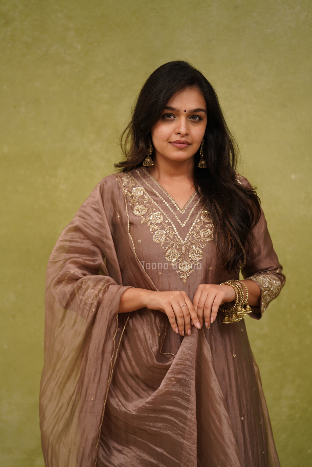 Anarkali Dupatta Set