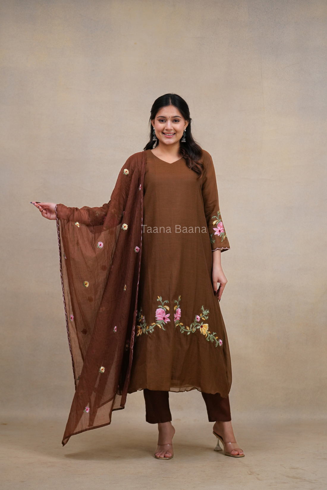 Dupatta Pant Set