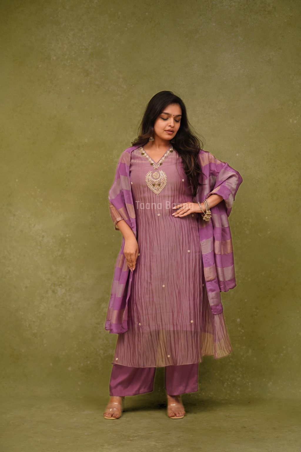 Anarkali Dupatta Set