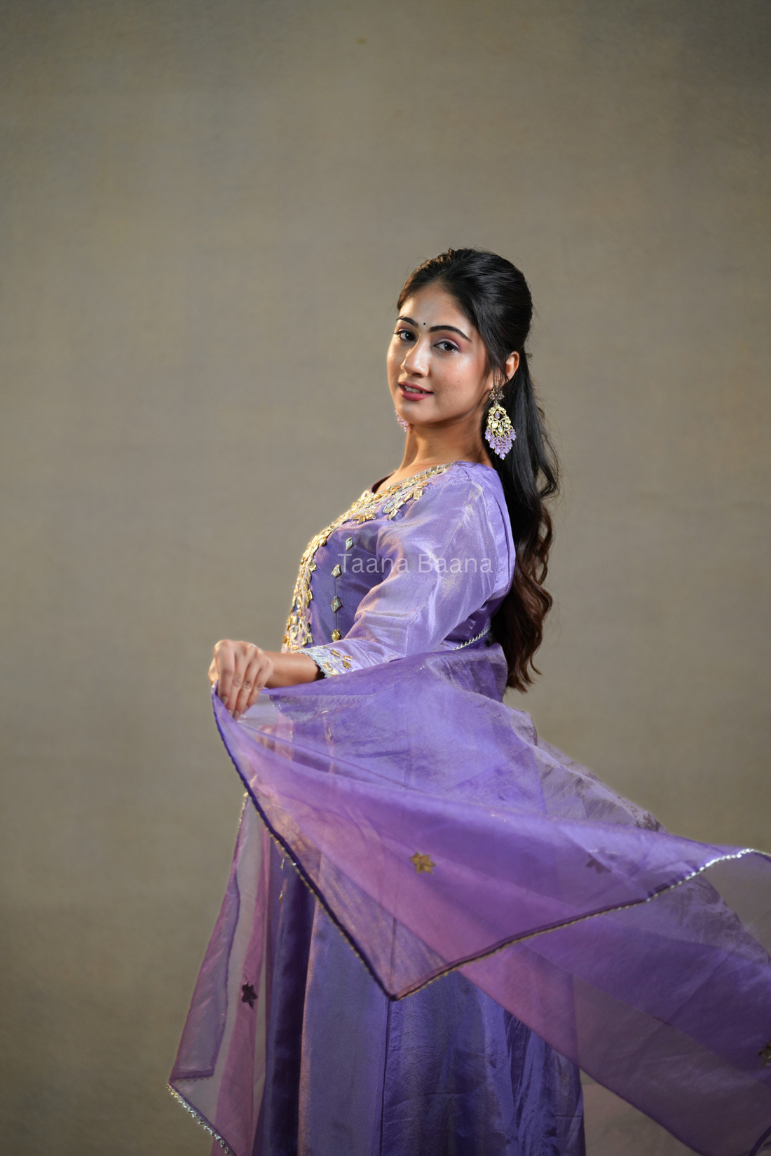 Anarkali Dupatta Set