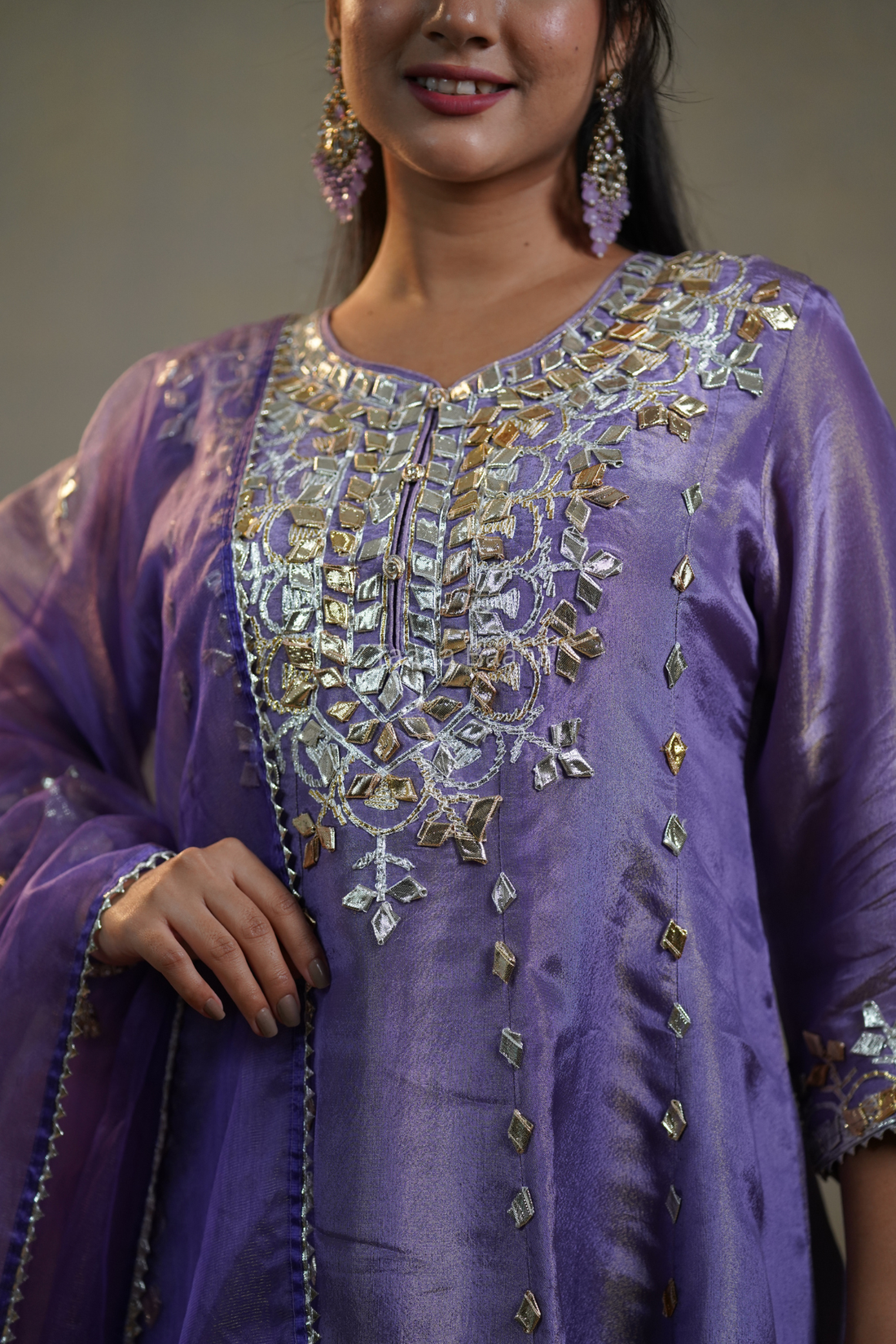 Anarkali Dupatta Set