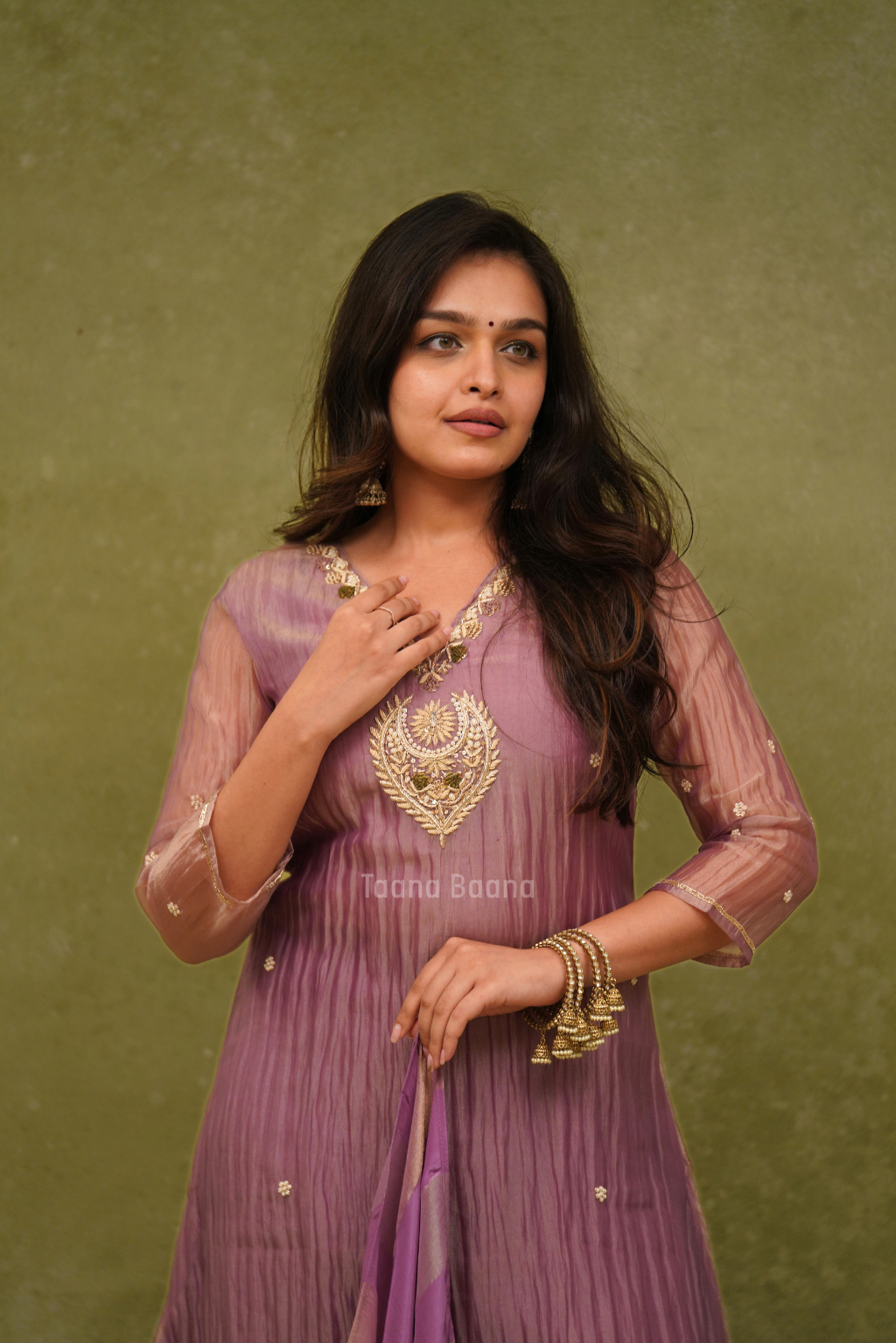 Anarkali Dupatta Set