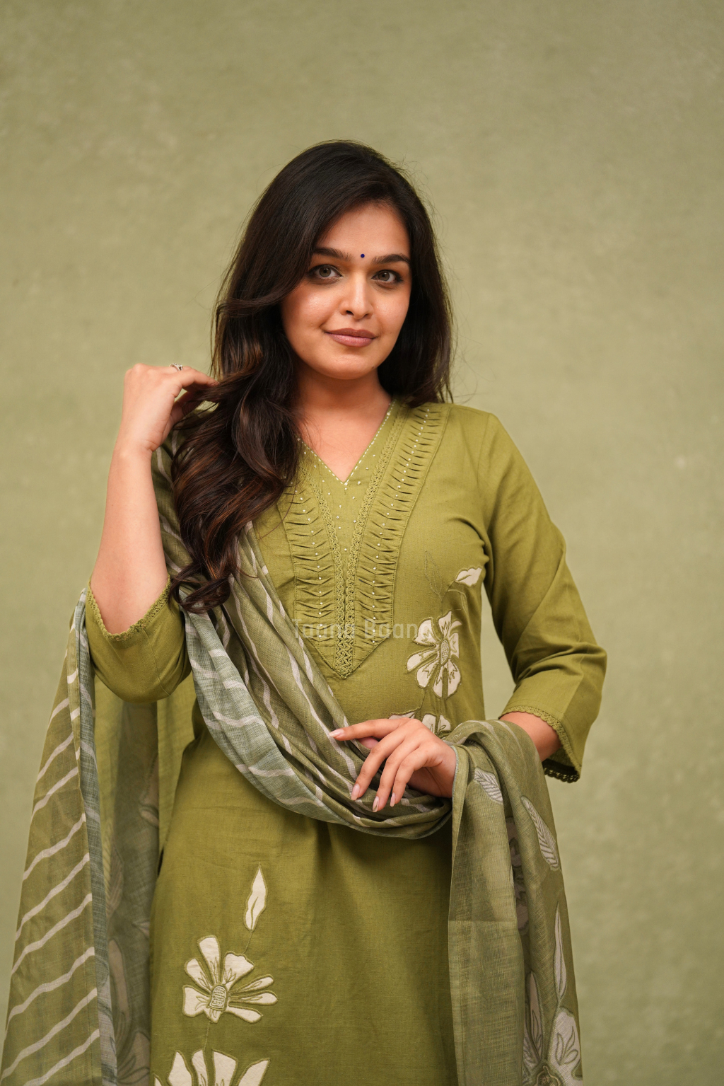 Dupatta Pant Set