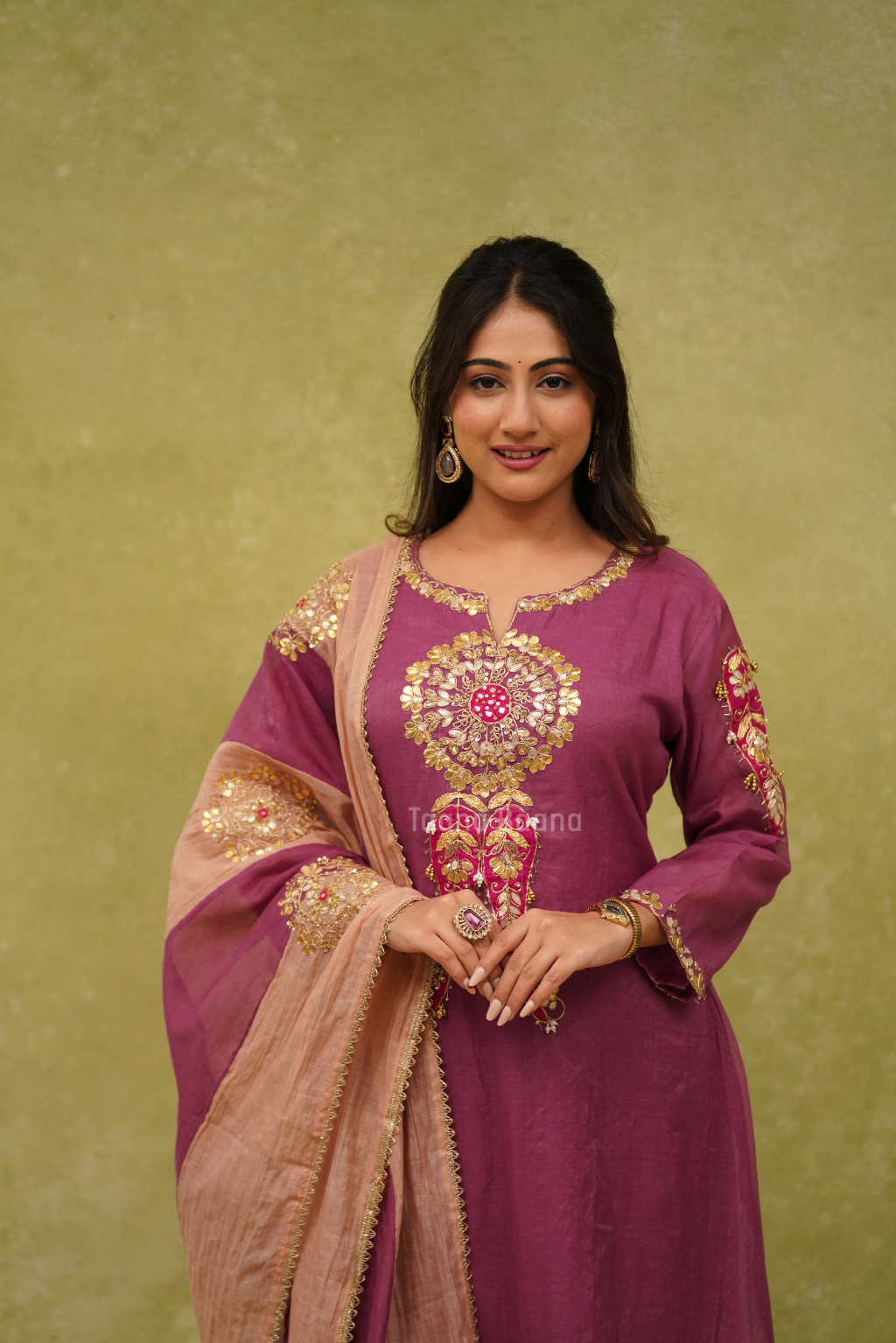 Anarkali Dupatta Set