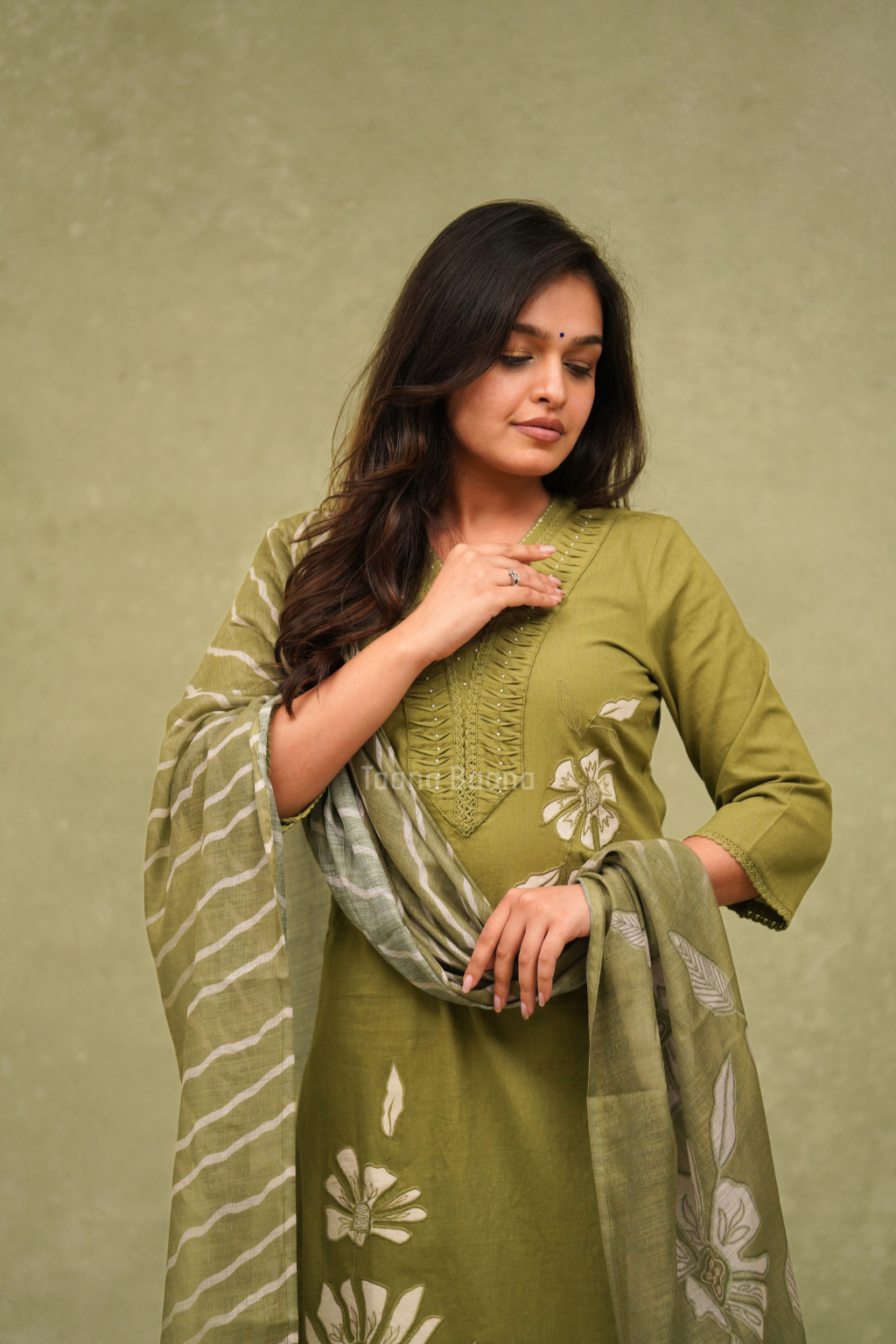 Dupatta Pant Set