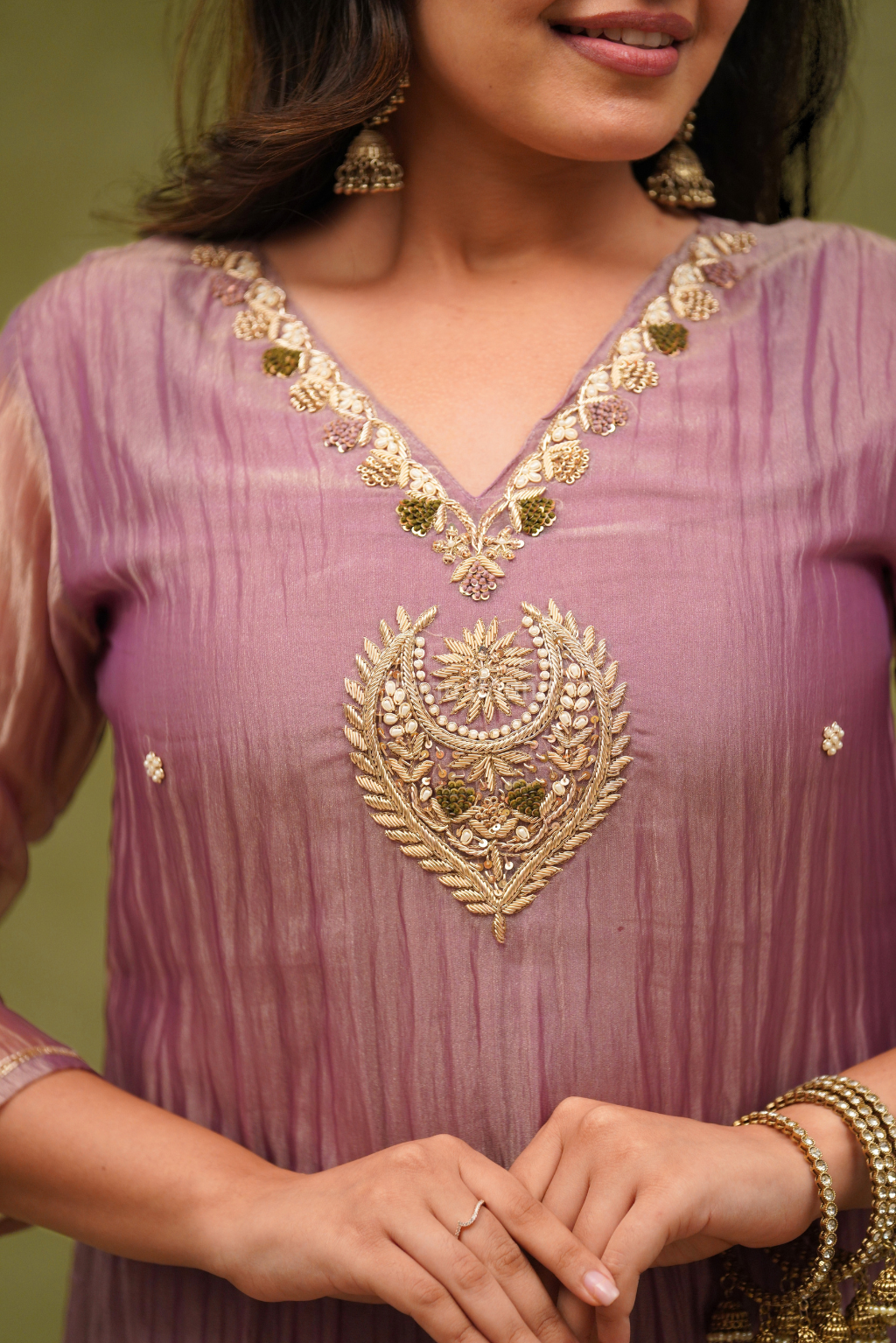 Anarkali Dupatta Set