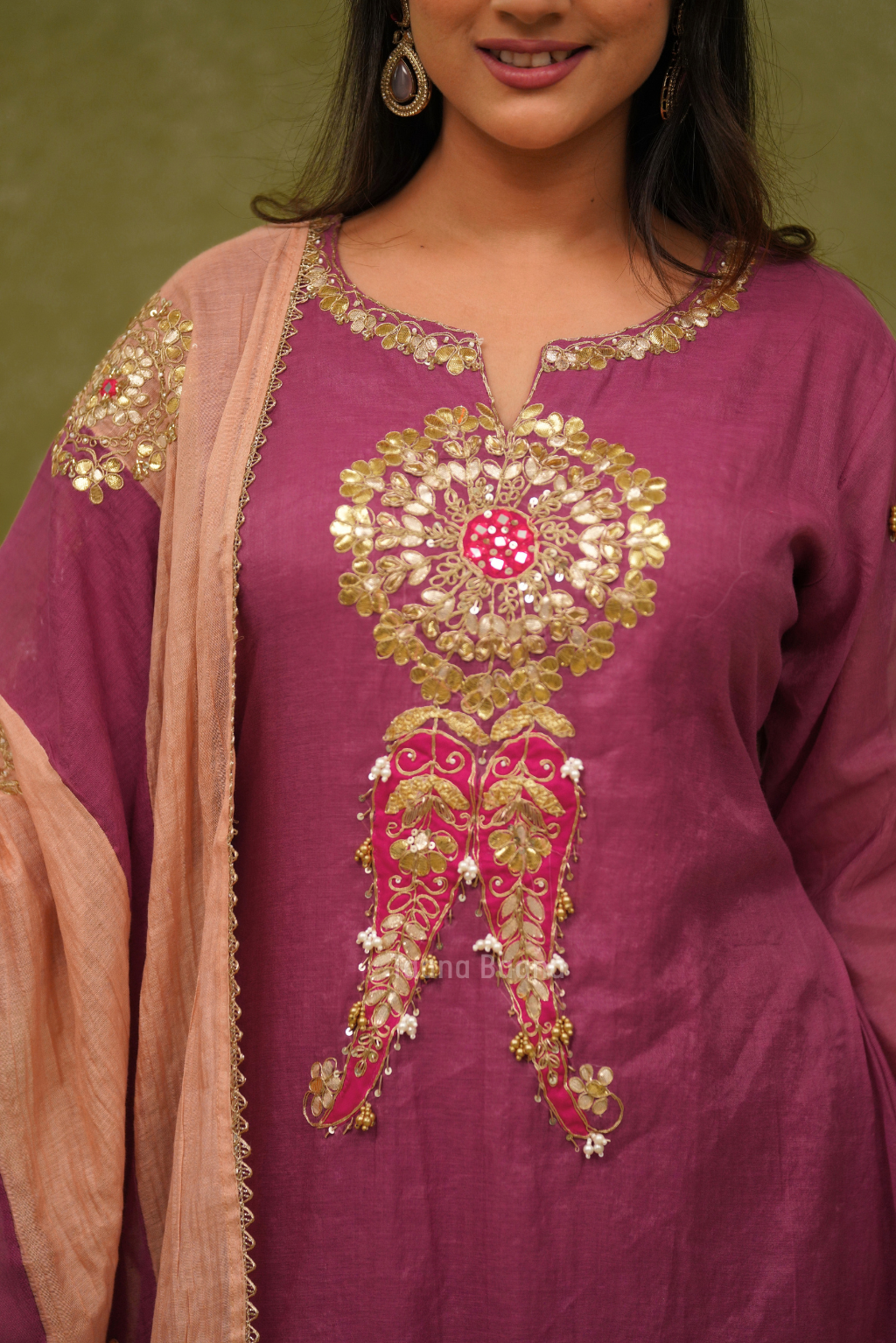 Anarkali Dupatta Set