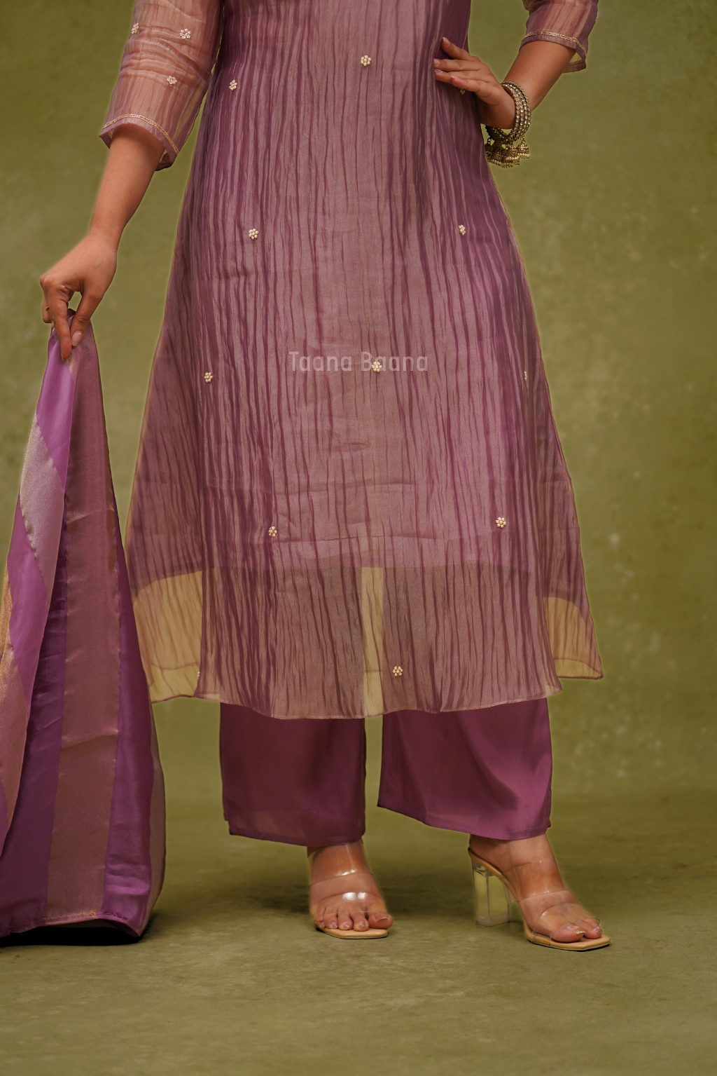 Anarkali Dupatta Set