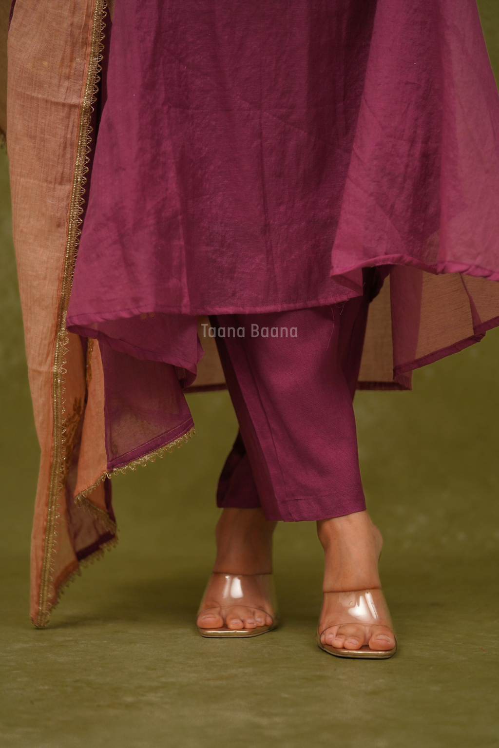 Anarkali Dupatta Set