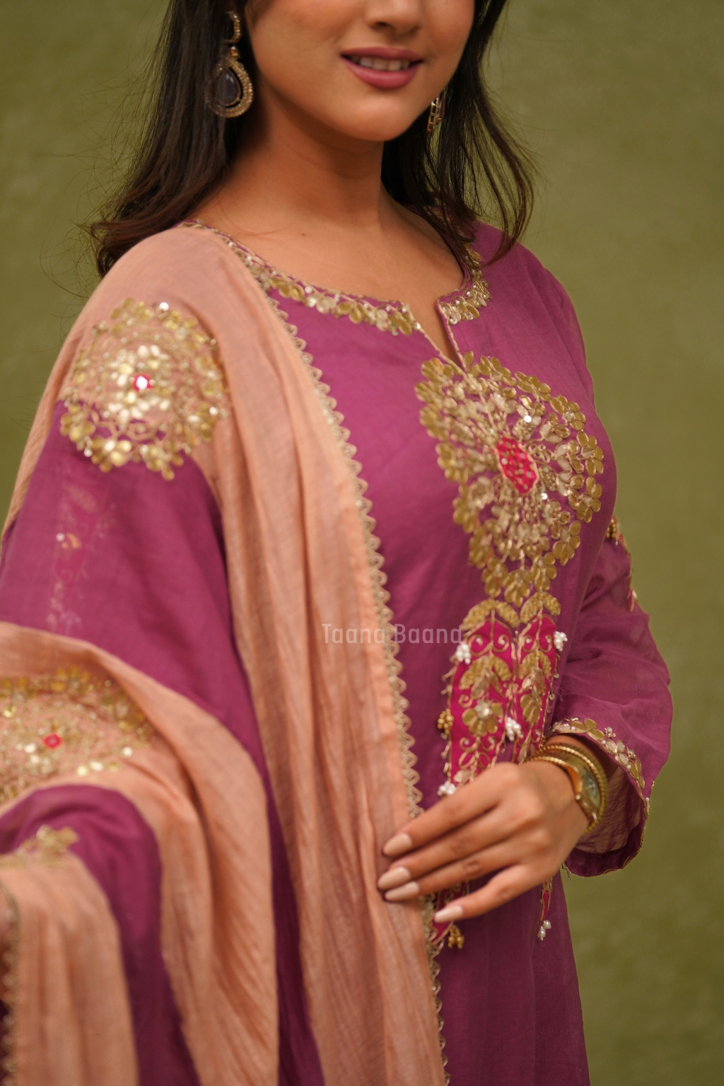 Anarkali Dupatta Set