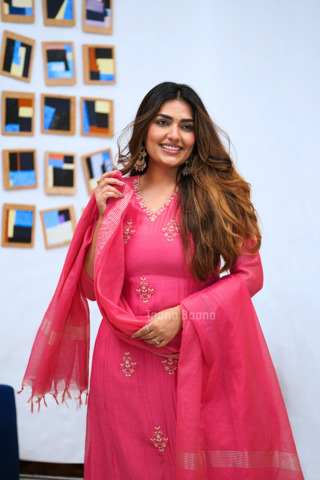 Dupatta Pant Set