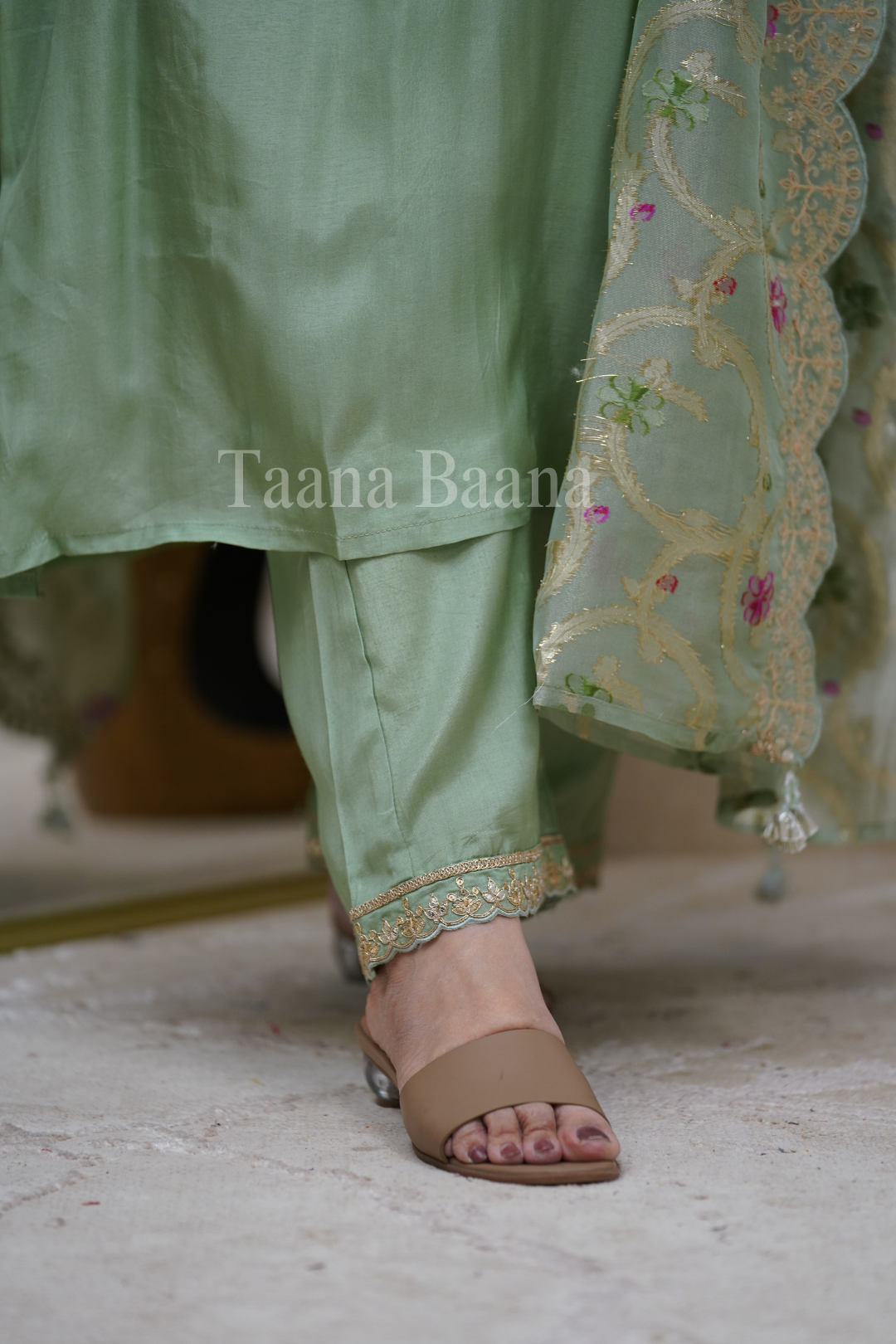 Dupatta Pant Set