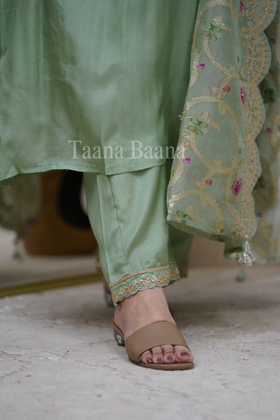 Dupatta Pant Set