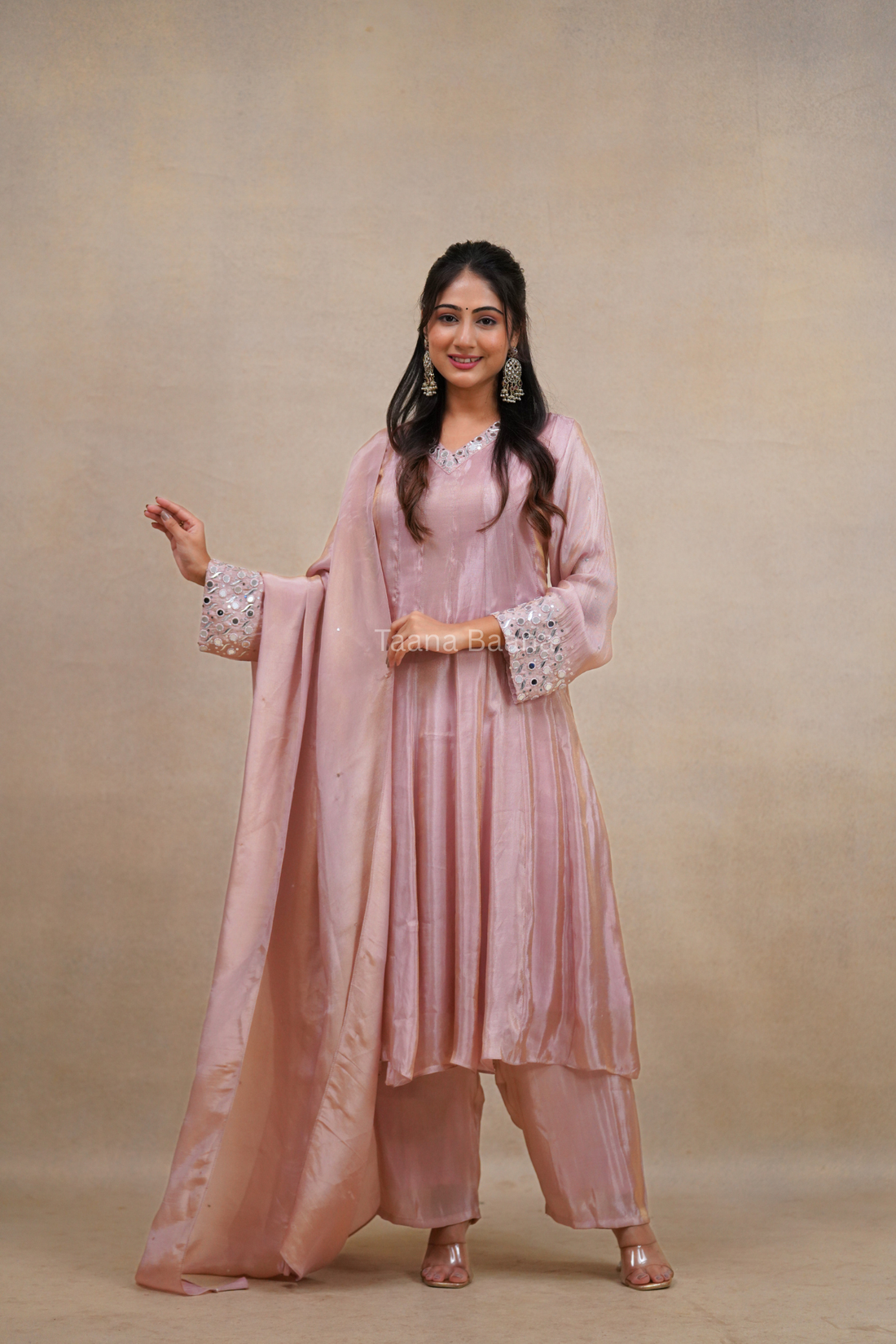 Anarkali Dupatta Set