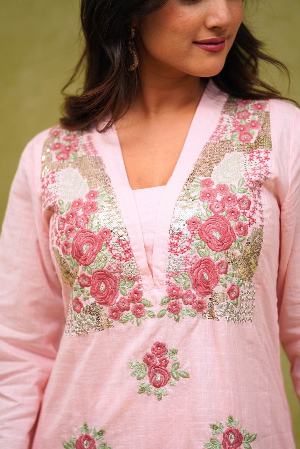 Dupatta Pant Set
