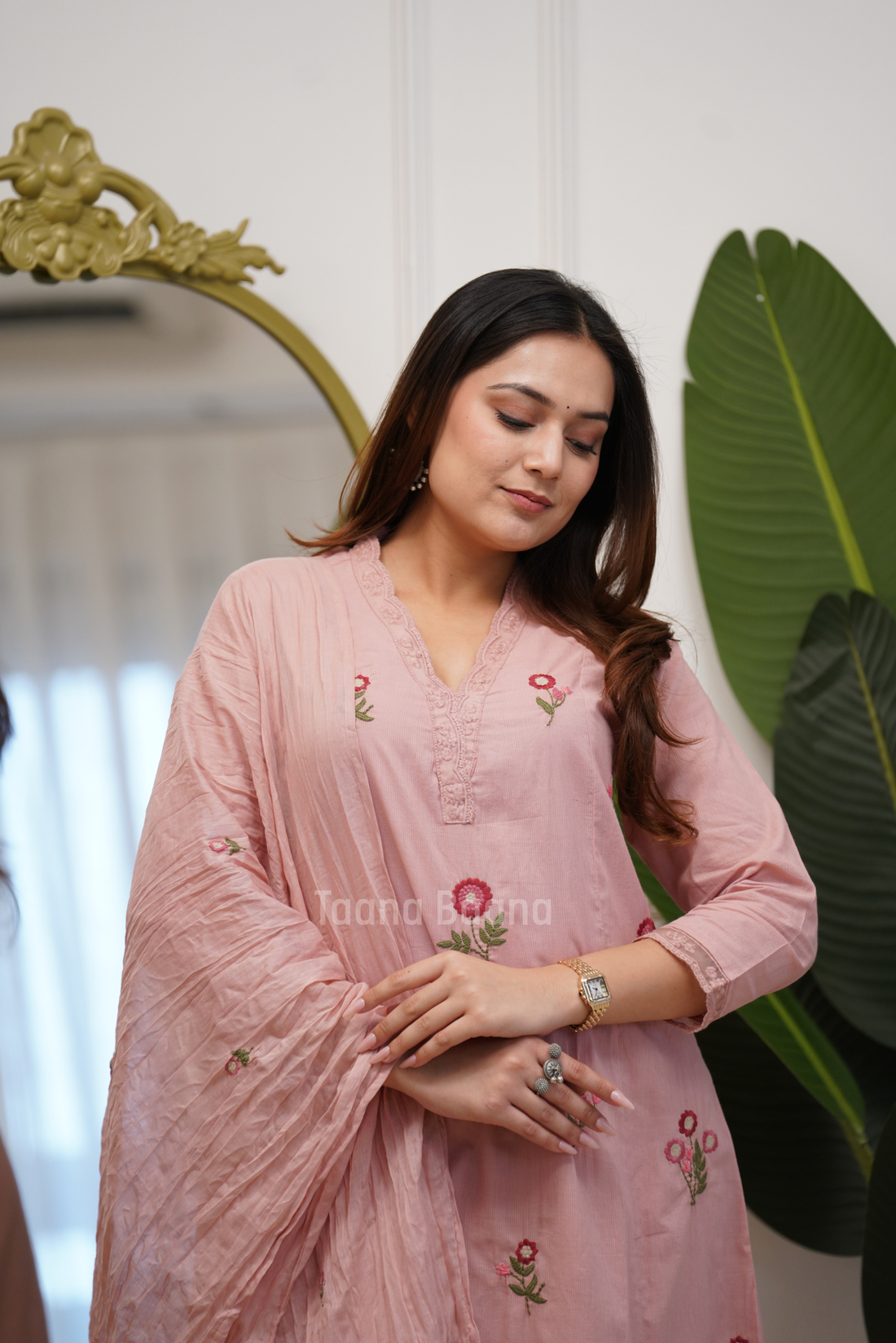 Dupatta Pant Set