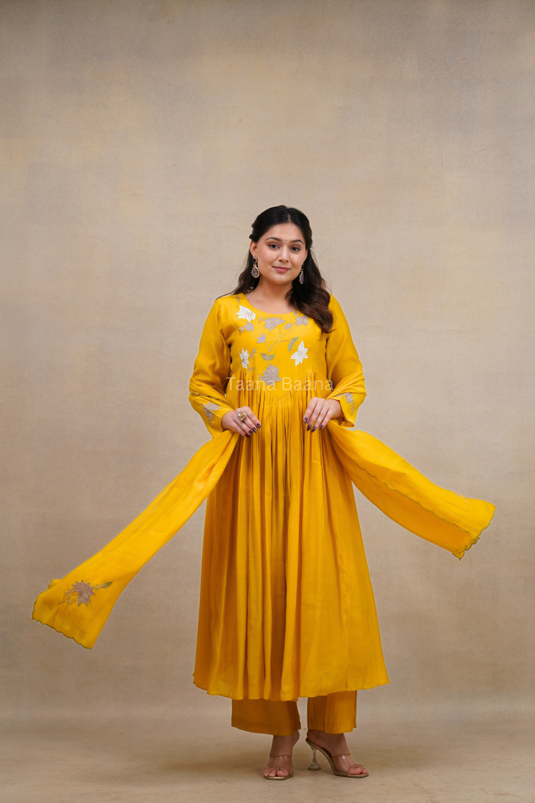 Anarkali Dupatta Set