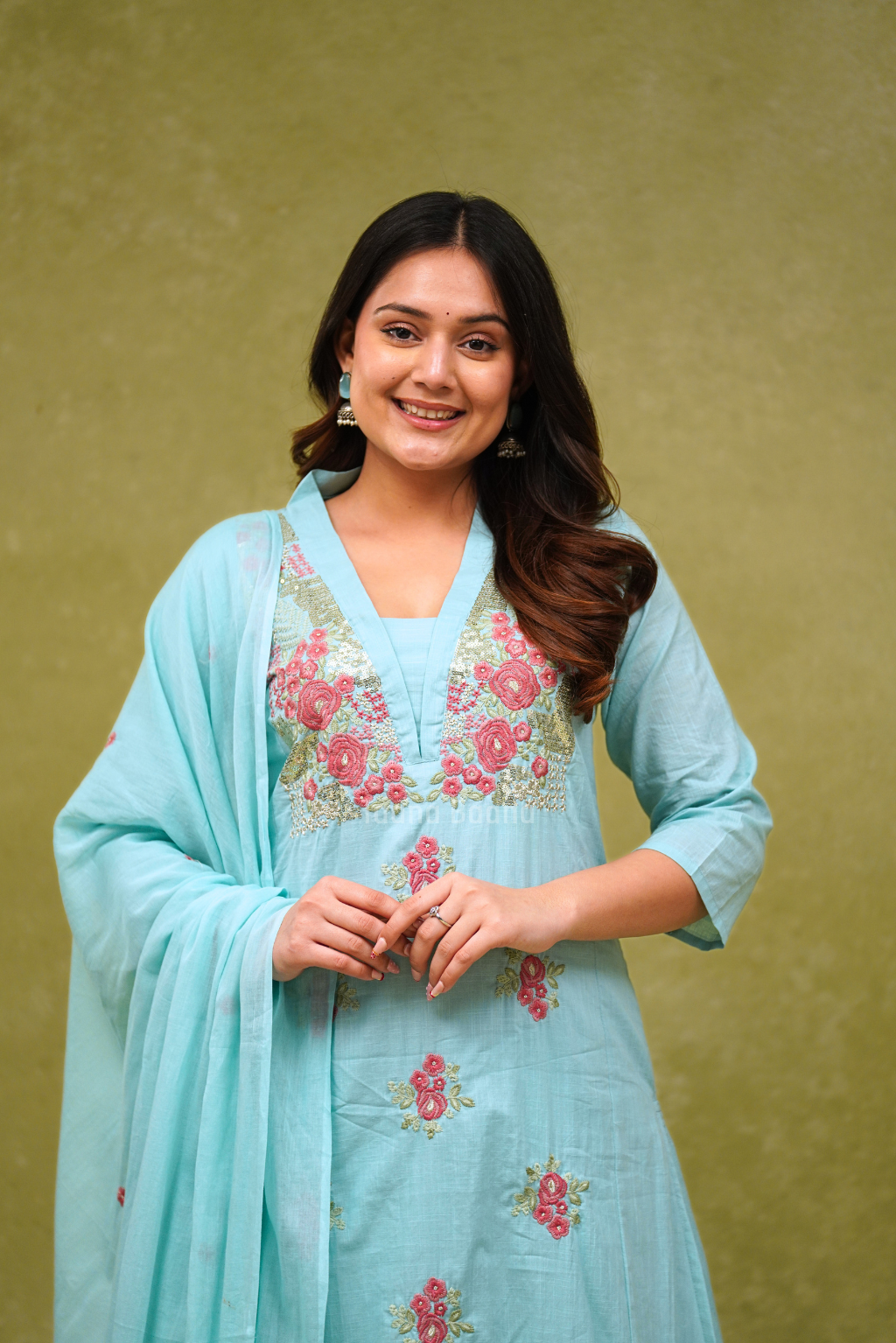 Dupatta Pant Set
