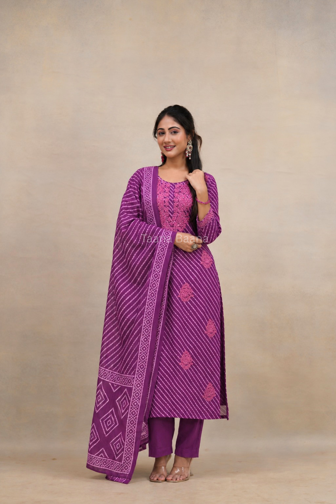 Dupatta Pant Set