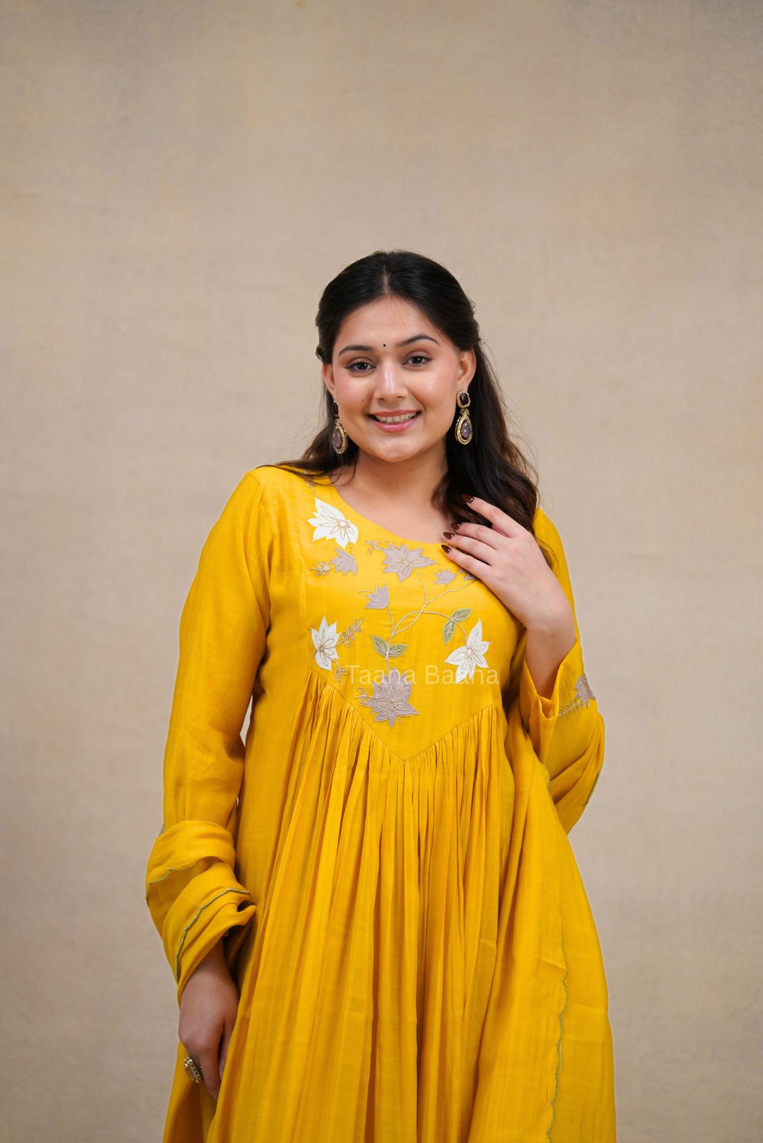 Anarkali Dupatta Set