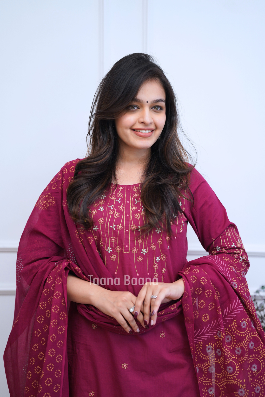 Dupatta Pant Set