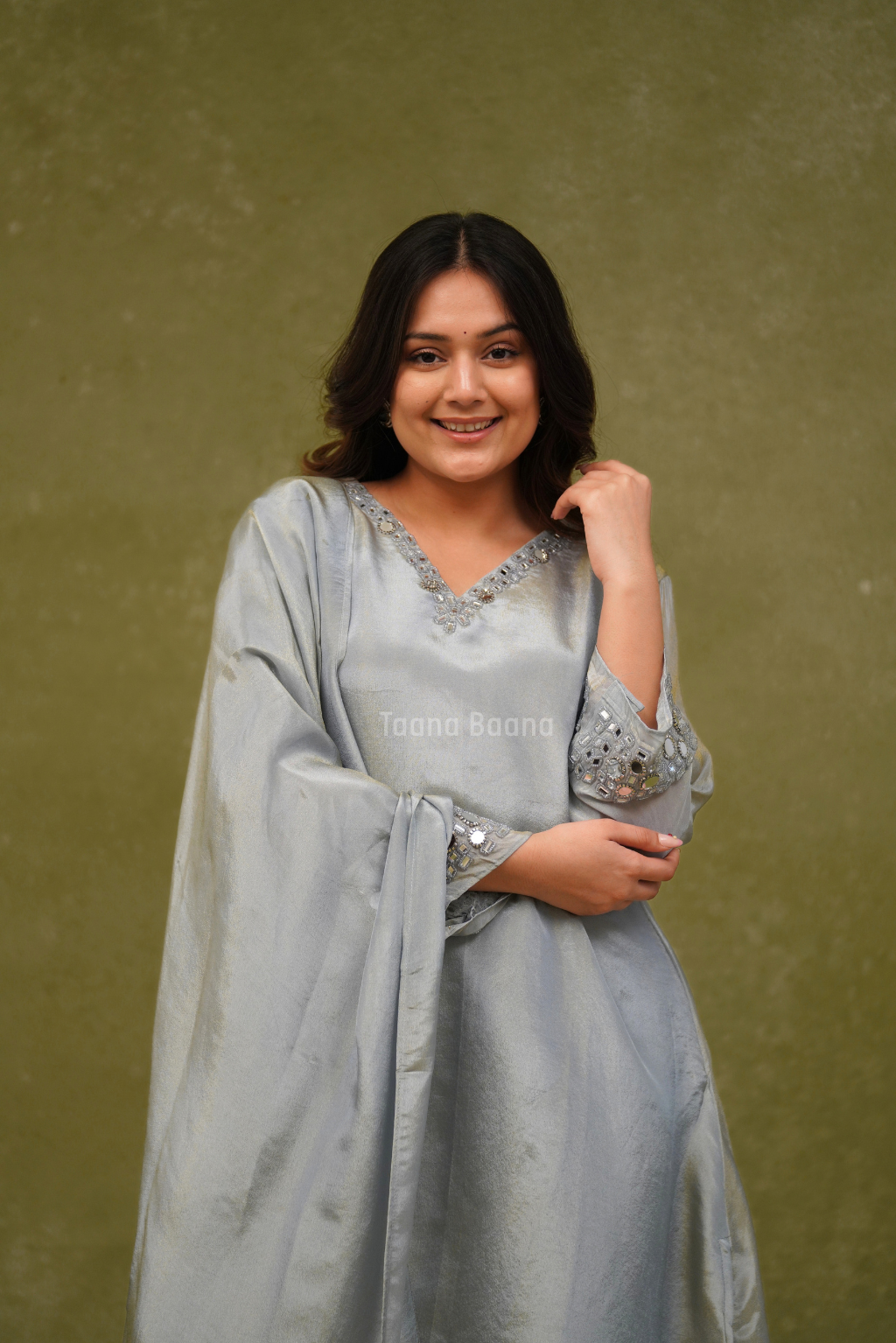 Dupatta Plazo Set