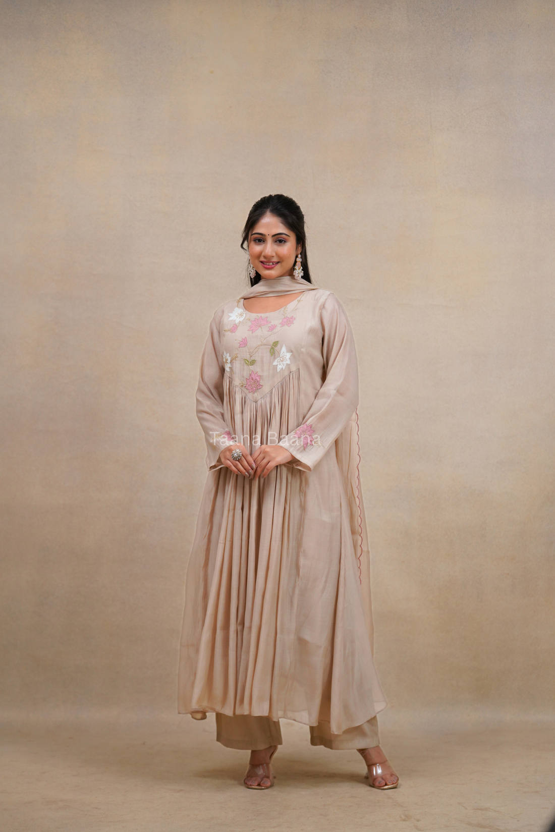 Anarkali Dupatta Set