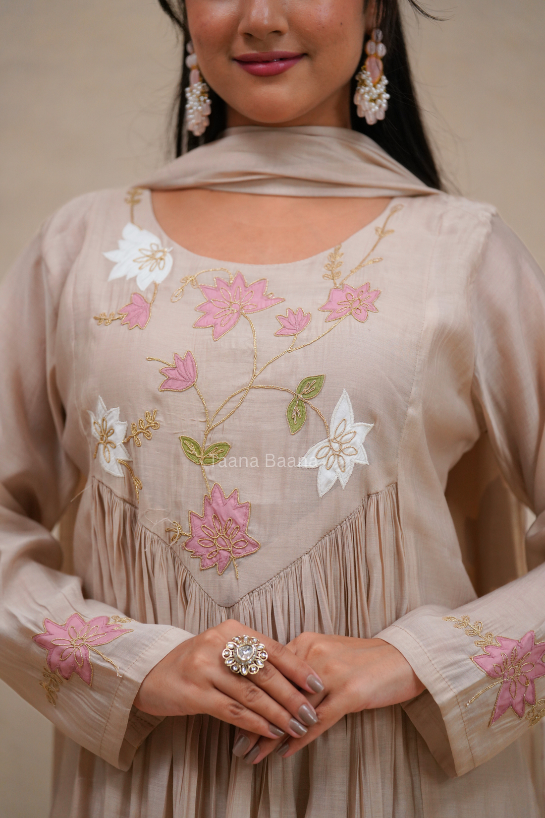 Anarkali Dupatta Set