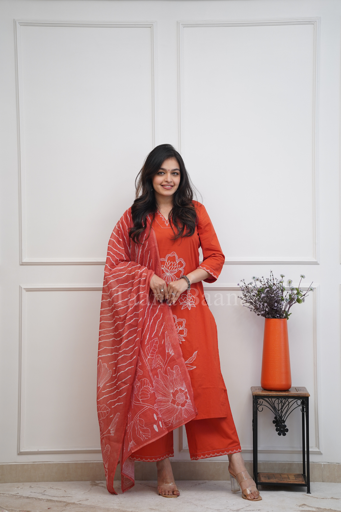 Dupatta Pant Set