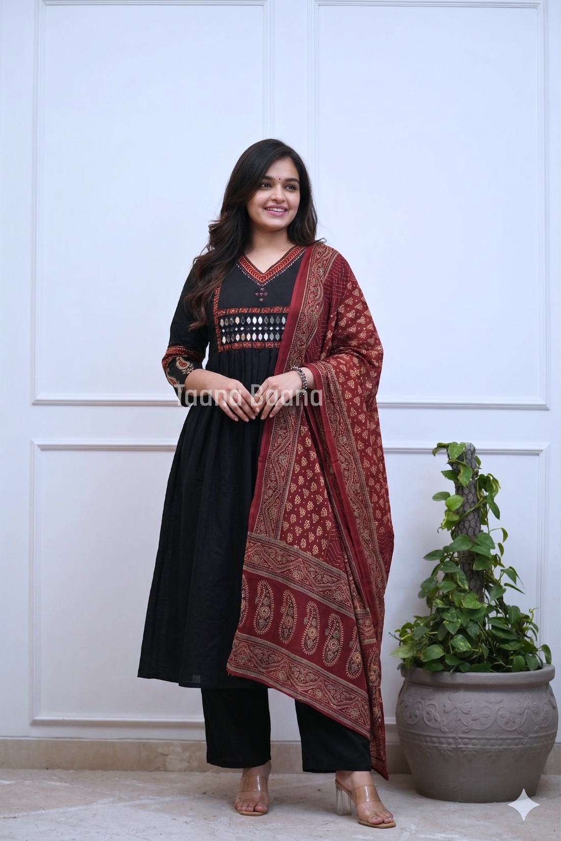 Dupatta Pant Set