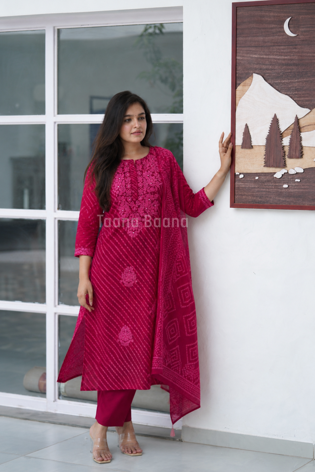 Dupatta Pant Set