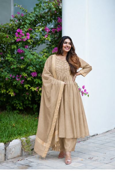 Anarkali Dupatta Set