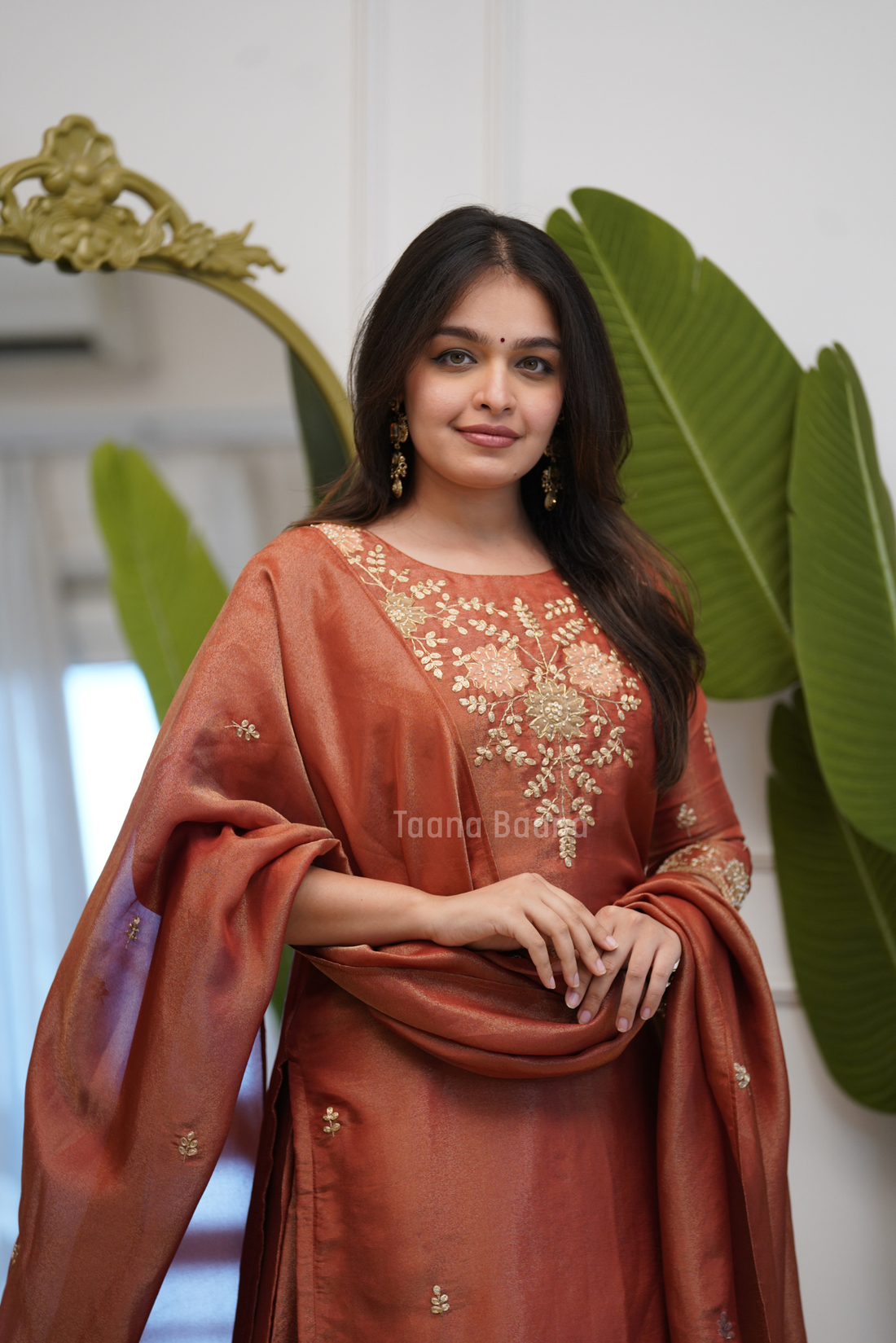 Dupatta Plazo Set