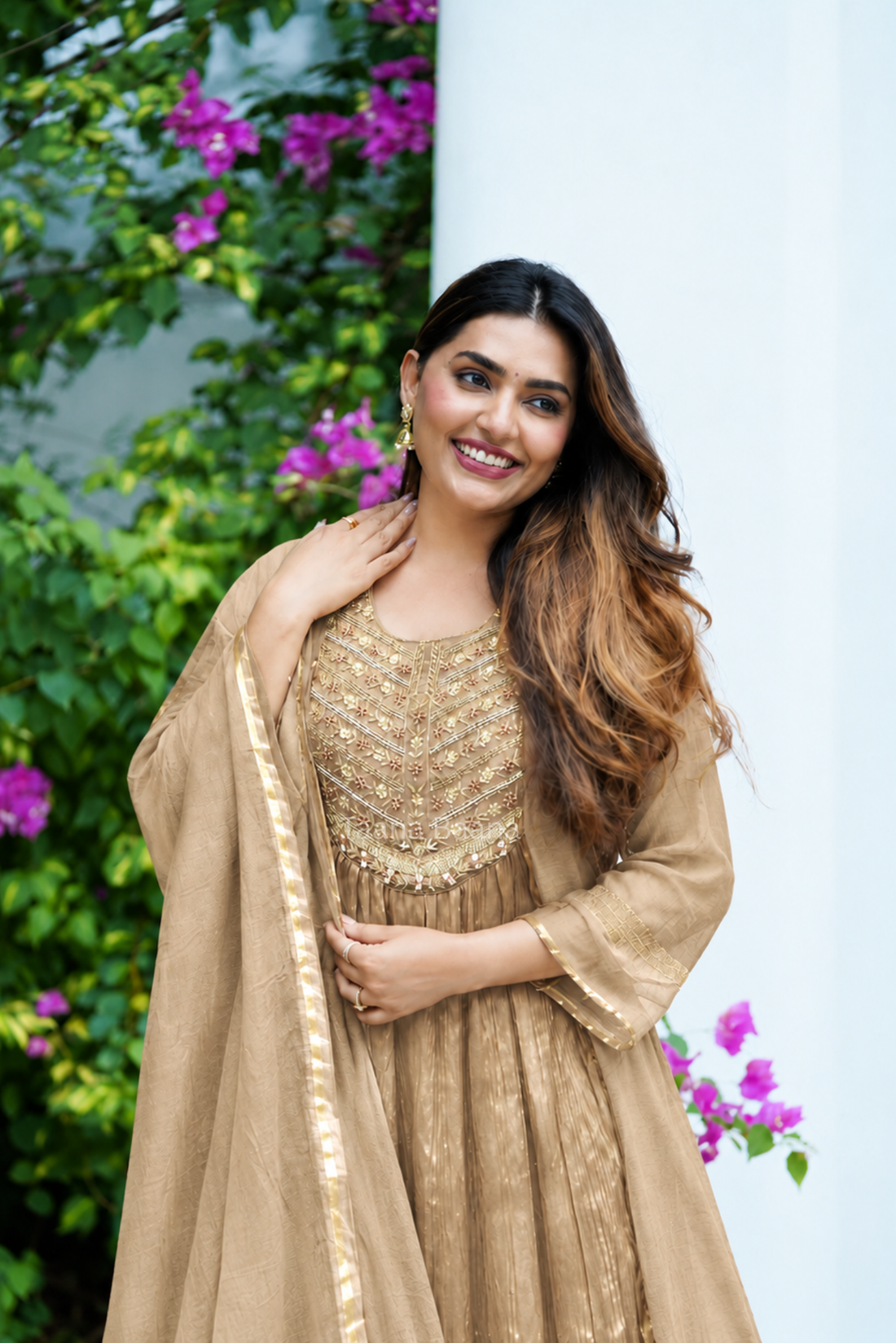 Anarkali Dupatta Set