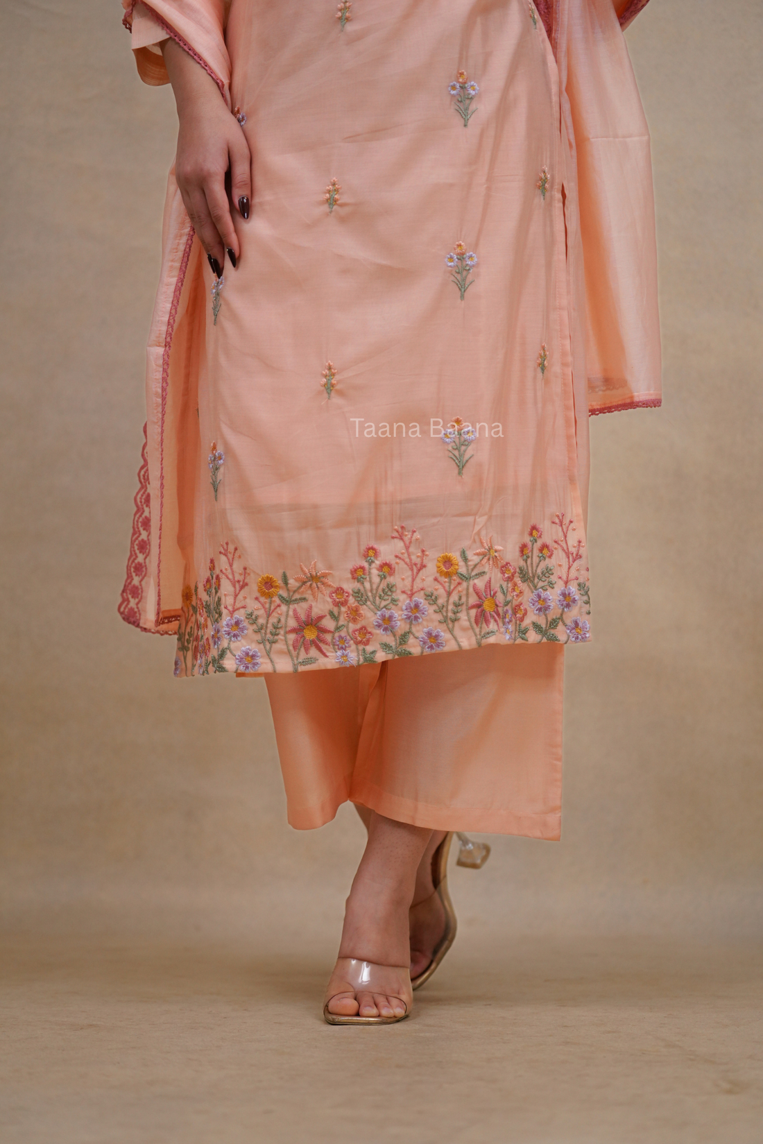 Dupatta Pant Set