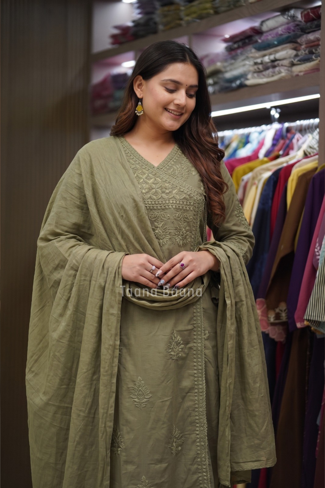 Dupatta Pant Set